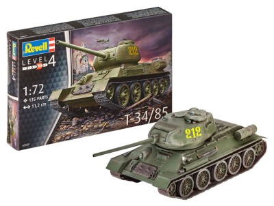 REVELL 03302 1:72 T34/85