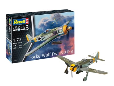 REVELL 03898 1:72 FOCKE WULF FW 190 F-8