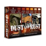 LIFECOLOR CS10 Dust and Rust (This set contains 6 acrylic colors)