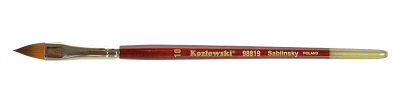 PĘDZEL KOZŁOWSKI koci język Sablinsky seria 98819 nr 4