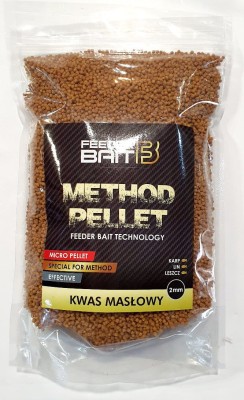 FEEDER BAIT PELLET KWAS MASŁOWY 2mm 800g (FB11-6)