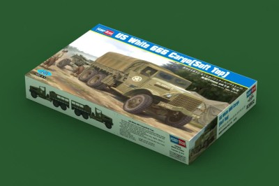 HOBBY BOSS 83802 1:35 US White 666 Cargo(Soft Top)