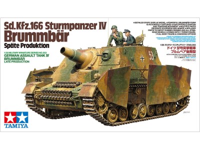 TAMIYA 35353 1:35 Sd.Kfz.166 Sturmpanzer IV Brummbar Late Production