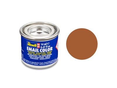 REVELL ENAMEL 32185 BROWN [MATT] 14ml ( RAL8023) 