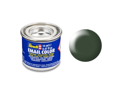 REVELL ENAMEL 32363 DARK GREEN [SEMI-GLOSS] 14ml (RAL6020) 