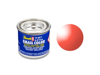 REVELL ENAMEL 32731 RED [CLEAR] 14ml (przezroczysta) 