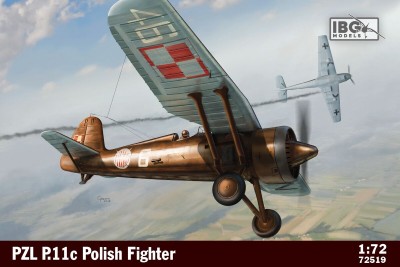 IBG 72519 1:72 PZL P.11c Polish Fighter