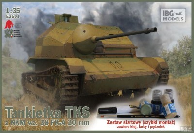 IBG E3501 1:35 TANKIETKA TKS MODEL SET