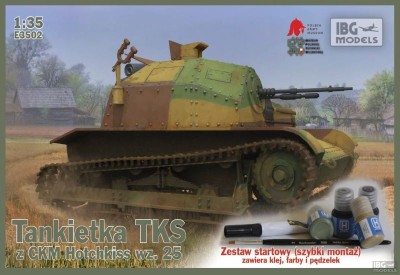 IBG E3502 1:35 TANKIETKA TKS MODEL SET