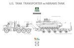 TAKOM 5002X 1:72 M1070 & M1000 w/ M1A2 SEP Abrams Tusk II