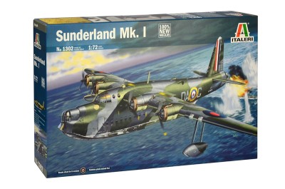 ITALERI 1302 1:72 Sunderland Mk.I