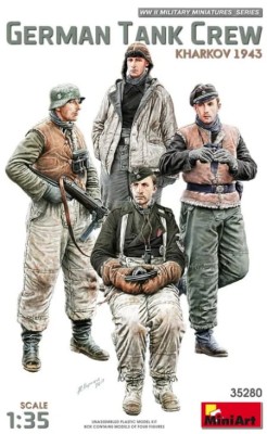 MINIART 35280 1:35 German Tank Crew Kharkov 1943