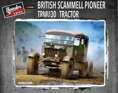 THUNDER MODEL 35204 1:35 British Scammel Pioneer TRMU30 Tractor