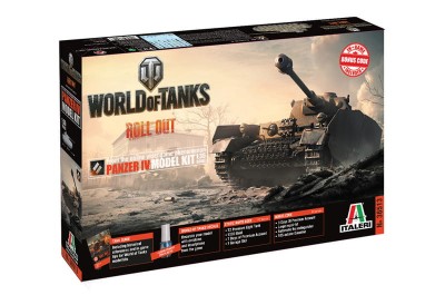 ITALERI 36513 1:35 PANZER IV WORLD OF TANKS
