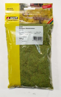 NOCH 50190 TRAWA STATYCZNA 2,5mm 100g LETNIA ŁĄKA 