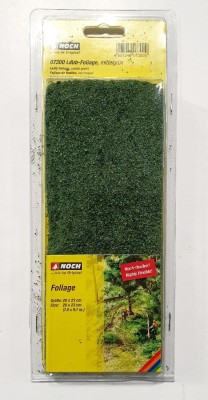 NOCH 07300 Leafy Foliage - MEDIUM GREEN (liście liściaste) 