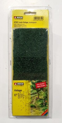 NOCH 07301 Siatka Liściaste Liście 20 x 23 cm - DARK GREEN 