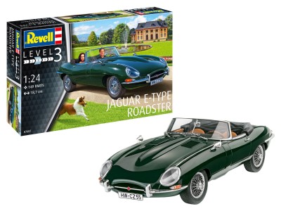 REVELL 07687 1:24 Jaguar E-Type Roadster
