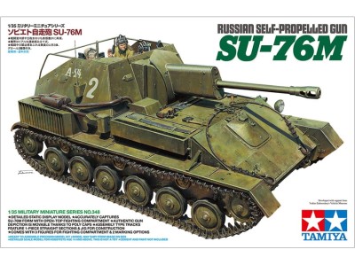 TAMIYA 35348 1:35 Russian Self-Propelled Gun SU-76M