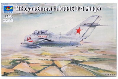 TRUMPETER 02805 1:48 Mikoyan-Gurevich MiG-15 UTI Midget