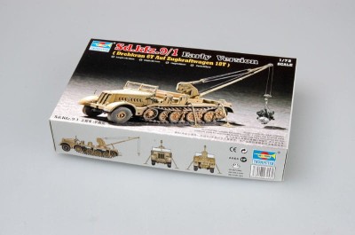 TRUMPETER 07253 1:72 Drehkran 6t auf Zugkraftwagen 18t (Sd.kfz.9/1 Early Version)