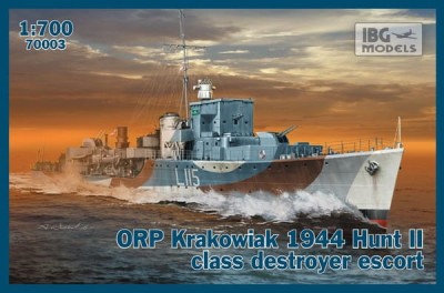 IBG 70003 1:700 ORP Krakowiak 1944 [Hunt II class destroyer escort]
