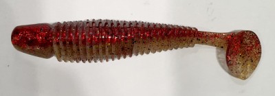 RIPPER GUNKI TIPSY SXL 13cm kolor: PUMPKIN RED FLAG (1szt)