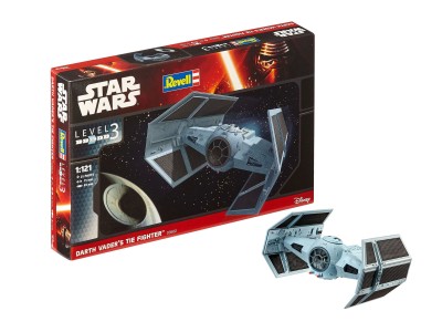 REVELL 03602 1:121 STAR WARS DARTH VADER's TIE FIGHTER