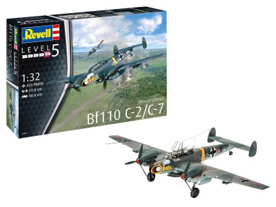 REVELL 04961 1:32 Messerschmitt Bf110 C-2 / C-7