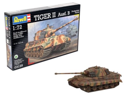 REVELL 03129 1:72 Tiger II Ausf.B