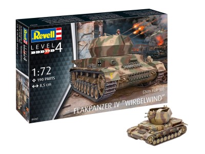 REVELL 03267 Flakpanzer IV Wirbelwind 2 cm Flak 38