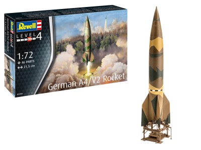 REVELL 03309 1:72 GERMAN A4/V2 ROCKET