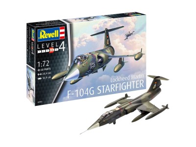 REVELL 03904 1:72 F-104G STARFIGHTER