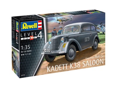 REVELL 03270  GERMAN STAFF KADETT K38 SALOON