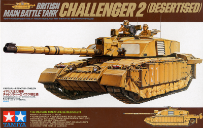 TAMIYA 35274 1:35 CHALLENGER 2 (DESERTISED)
