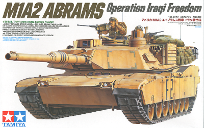 TAMIYA 35269 1:35 M1A2 Abrams Operation Iraqi Freedom
