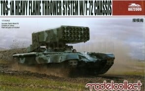 MODELCOLLECT UA72009 1:72 TOS-1A with T-72 Chassis Heavy Flame Thrower System