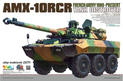 TIGER MODEL TG4602 1:35 French AMX-10RCR Tank Destroyer