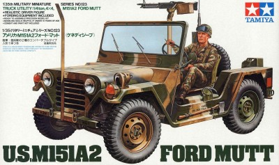 TAMIYA 35123 1:35 U.S. M151A2 FORD MUTT