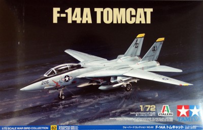 TAMIYA 60782 1:72 Grumman F-14A Tomcat