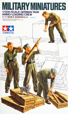 TAMIYA 35188 1:35 German Tank Ammo-Loading Crew Set