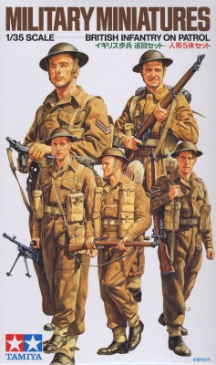 TAMIYA 35223 BRITISH INFANTRY ON PATROL