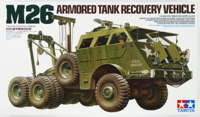 TAMIYA 35244 1:35 M26 TANK REC. VEH