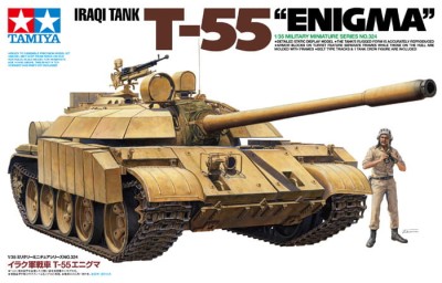 Tamiya 35324 1:35 IRAQI TANK T-55 ENIGMA