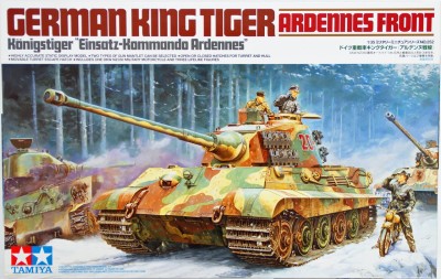 TAMIYA 35252 1:35 German King Tiger Ardennes Front