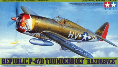 TAMIYA 61086 1:48 P-47 THUNDERBOL