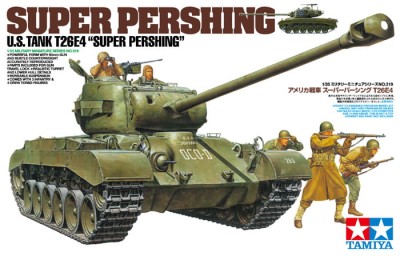 TAMIYA 35319 1:35 U.S. TANK T26E4 'SUPER PERSHING'