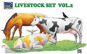 RIICH 35015 1:35 LIVESTOCK SET VOL.2