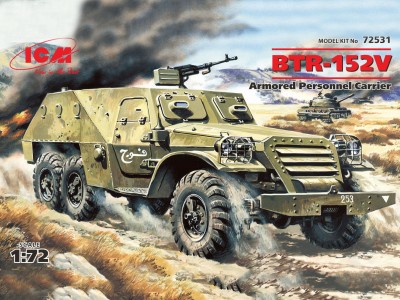 ICM 72531 1:72 BTR-152V, Armoured Personnel Carrier
