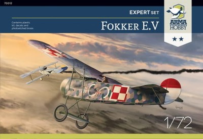 ARMA HOBBY 70012 1:72 FOKKER E.V Expert Set